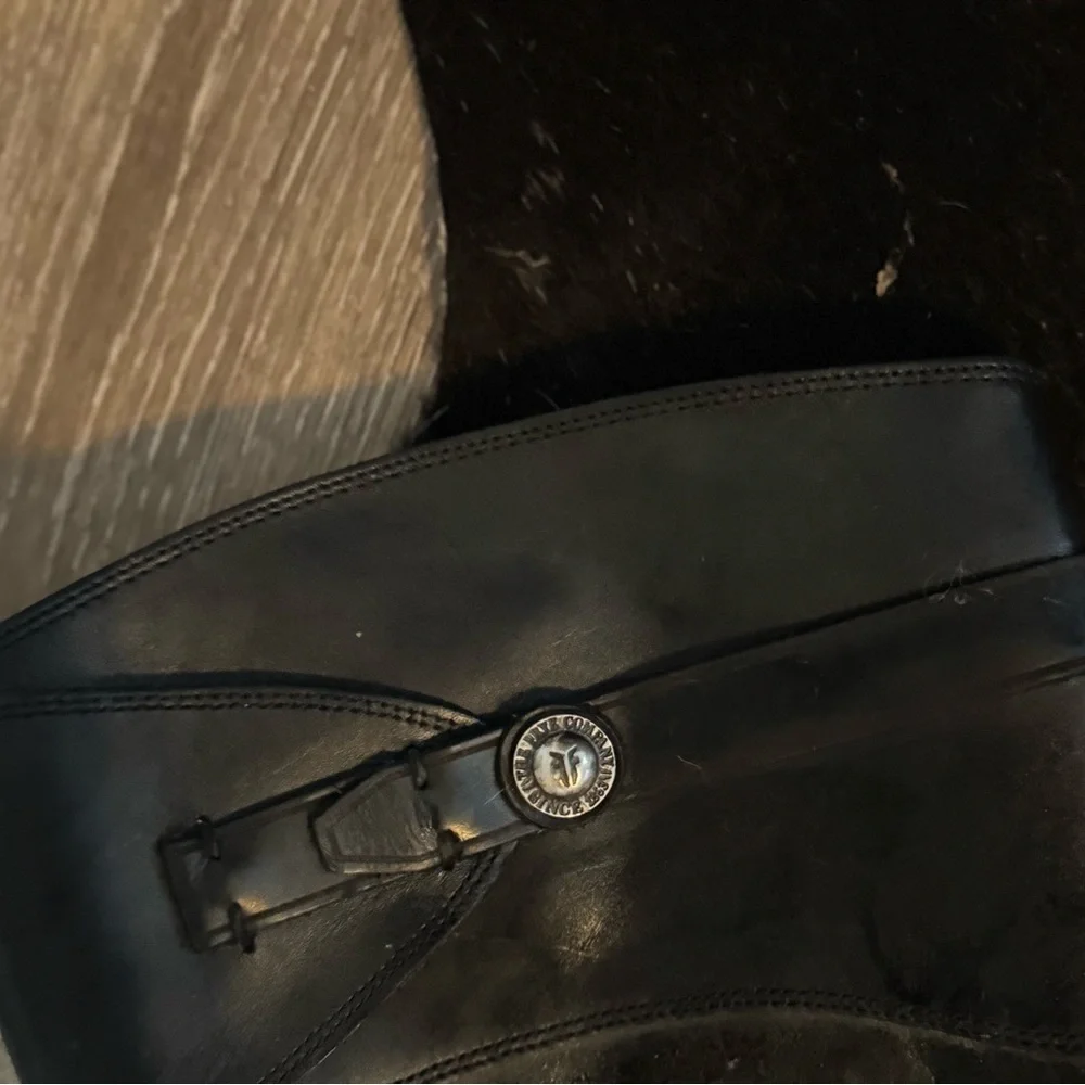 Frye Black Knee high riding boot style Leather Boots - Picture 3 of 11